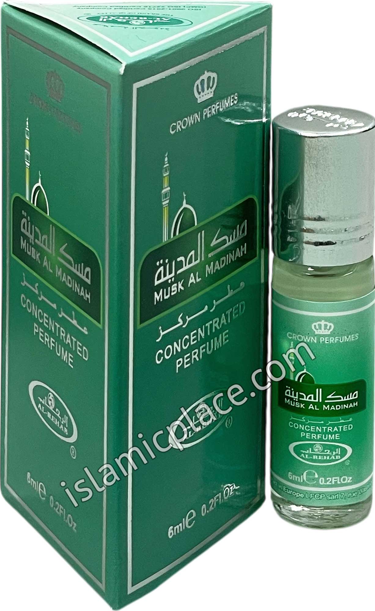 Musk Al Madinah - Perfume Oil by Al-Rehab Crown Perfumes 6ml Roll-on