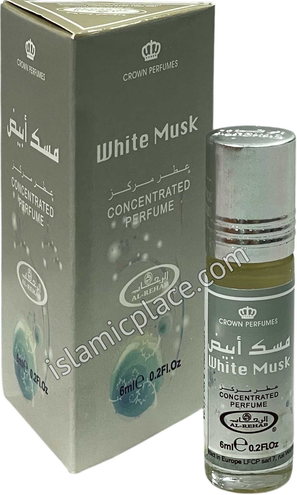 White Musk - Perfume Oil by Al-Rehab Crown Perfumes 6ml Roll-on