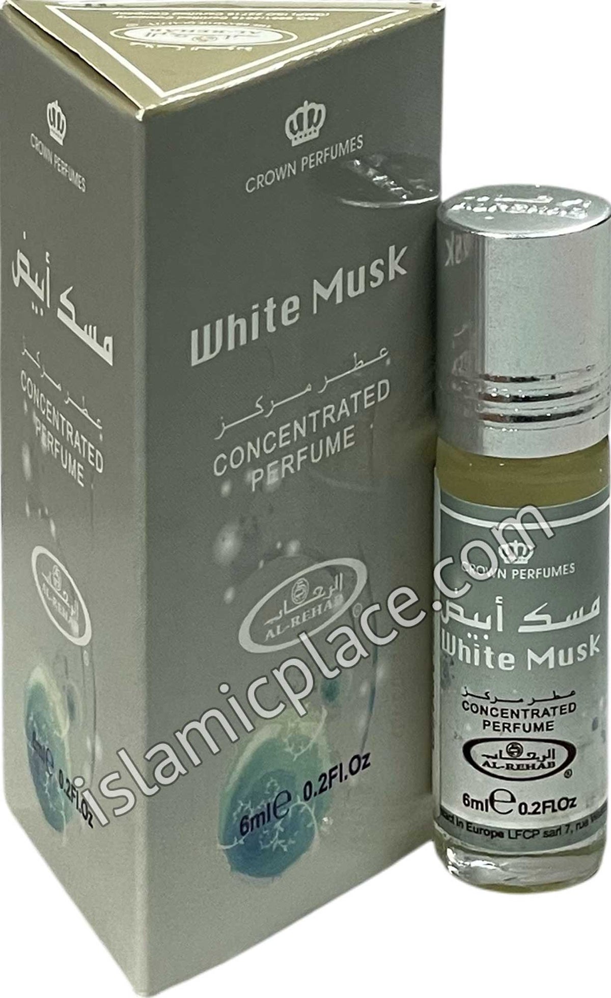 White Musk - Perfume Oil by Al-Rehab Crown Perfumes 6ml Roll-on