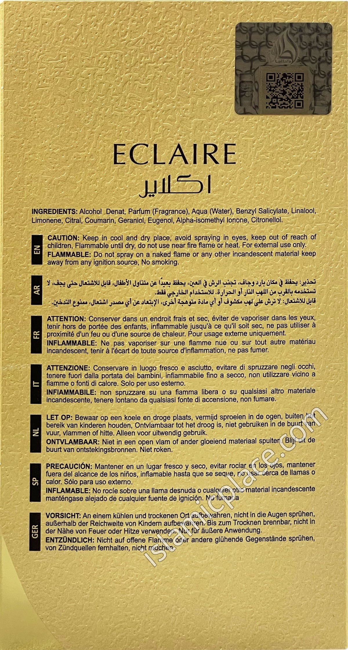 Eclaire Banoffi - Perfume by Lattafa 100ml