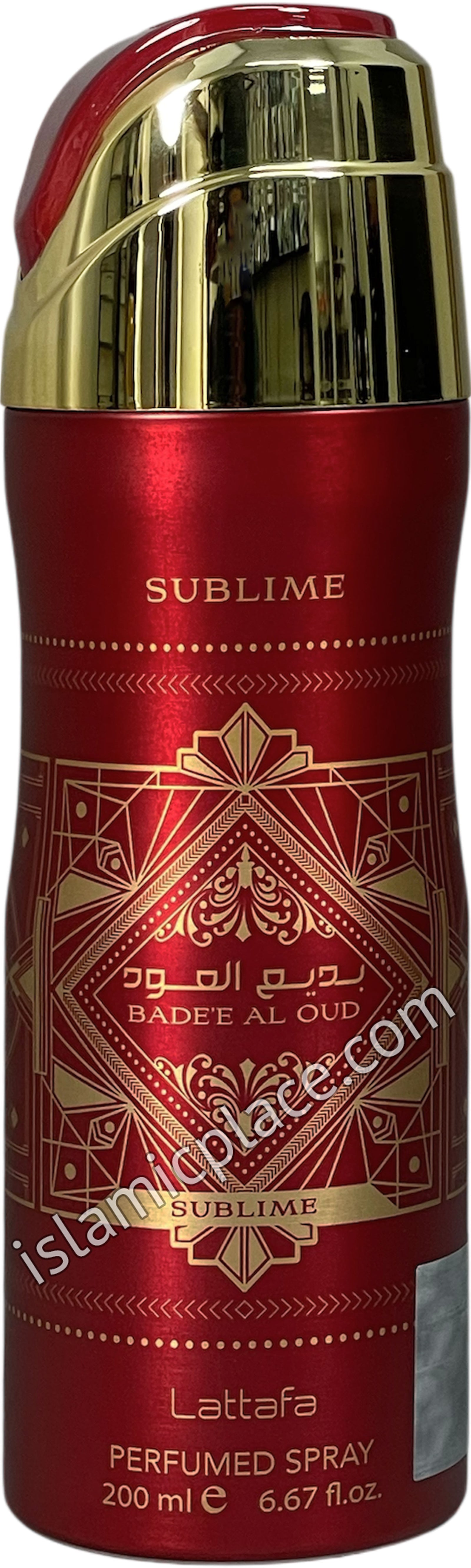 Badee Al Oud Sublime - Perfumed Deodorant Spray (200 ml) by Lattafa