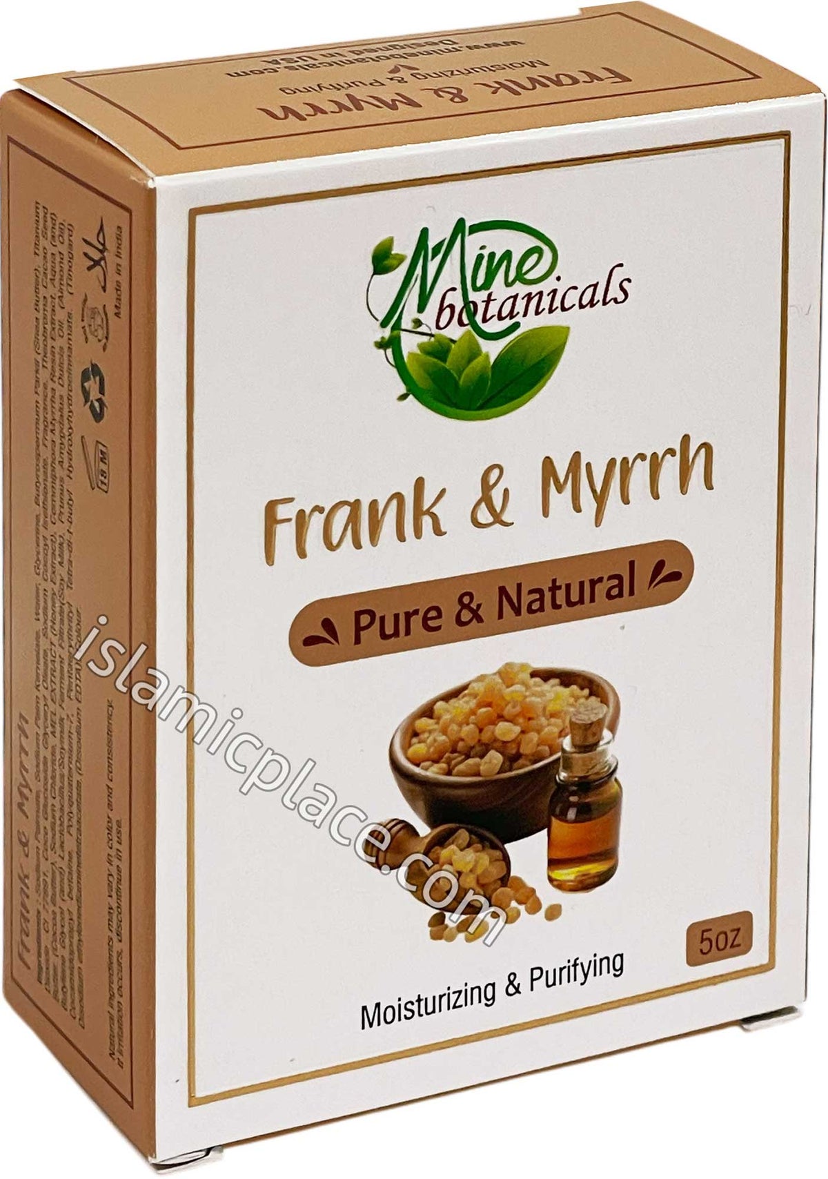 Frank & Myrrh Soap - 5 oz bar by Mine Botanicals