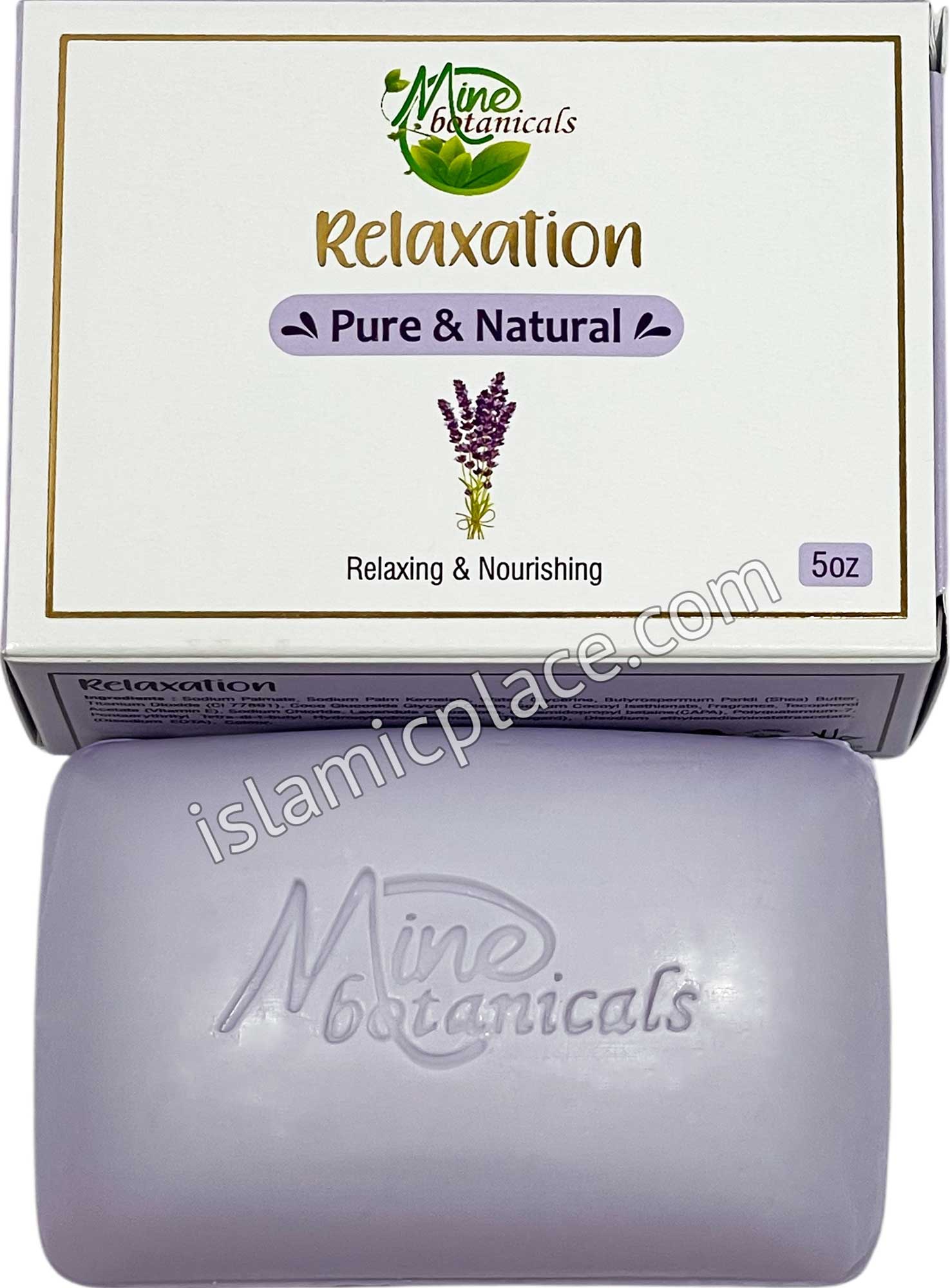 Relaxation Soap - 5 oz bar by Mine Botanicals