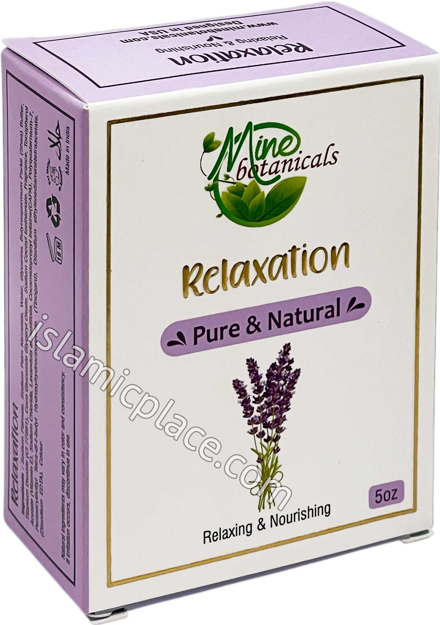 Relaxation Soap - 5 oz bar by Mine Botanicals