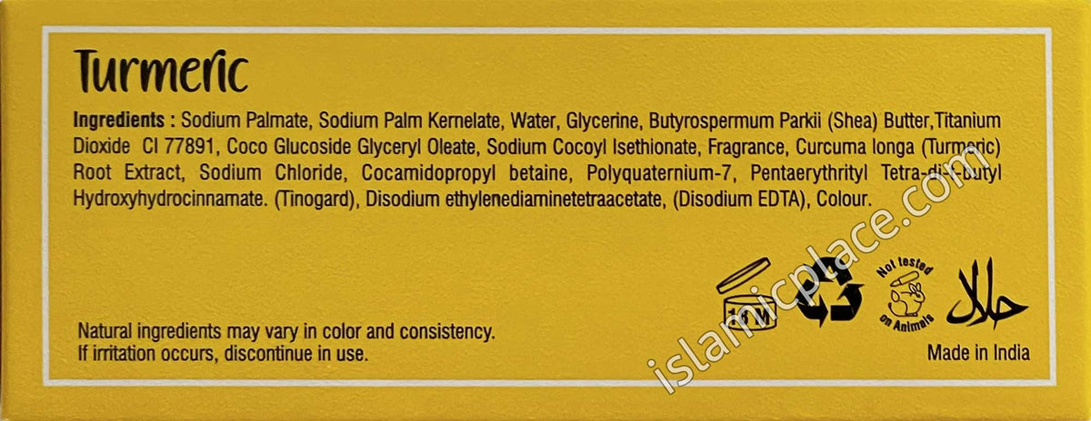 Turmeric Soap - 5 oz bar by Mine Botanicals