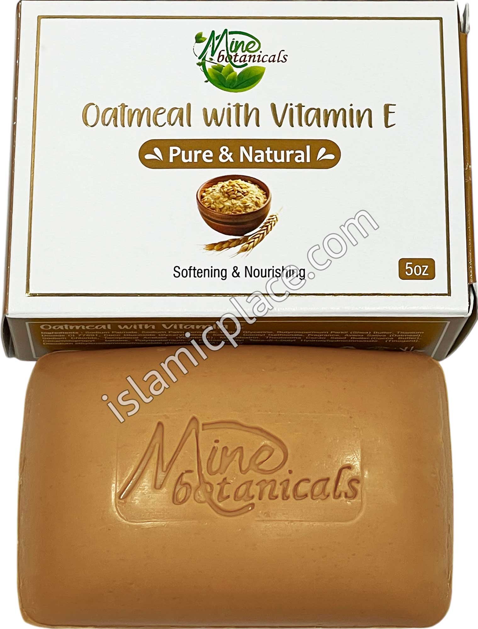 Oatmeal with Vitamin E Soap - 5 oz bar by Mine Botanicals
