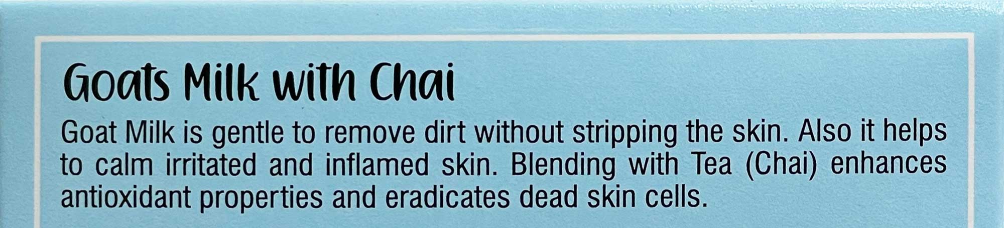 Goats Milk with Chai Soap - 5 oz bar by Mine Botanicals
