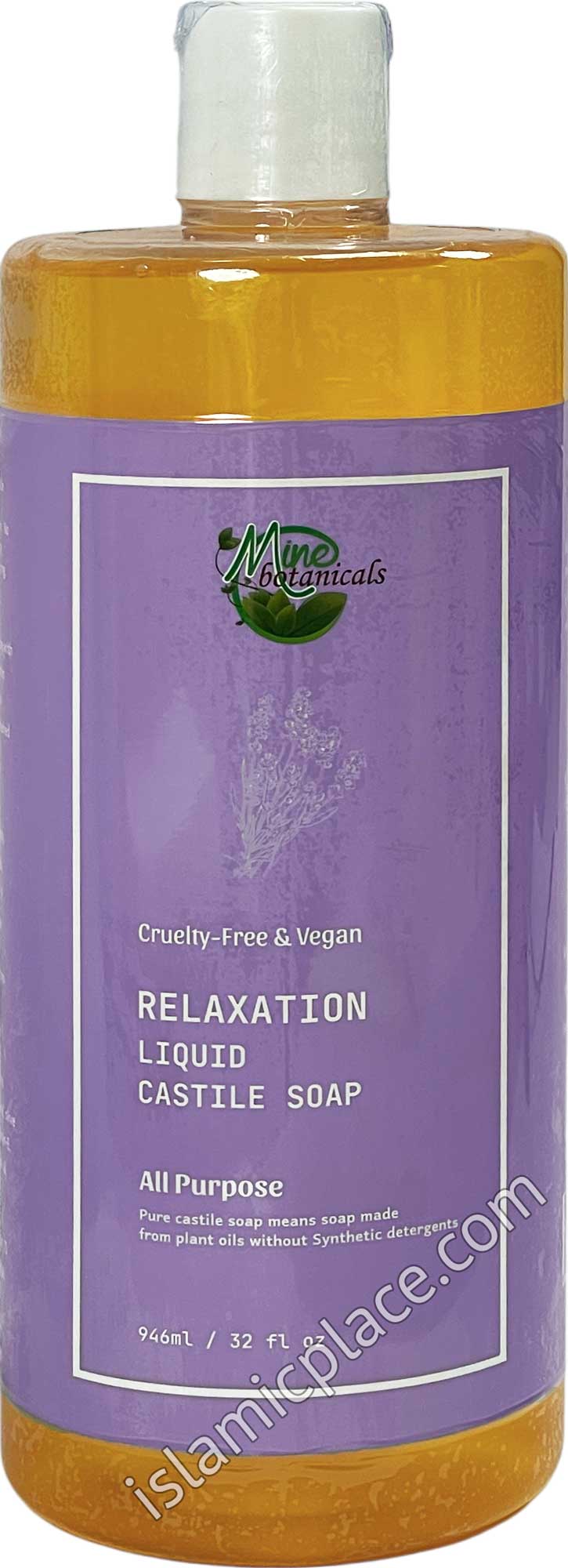 Relaxation - Pure Liquid Castile Soap - 32 oz by Mine Botanicals