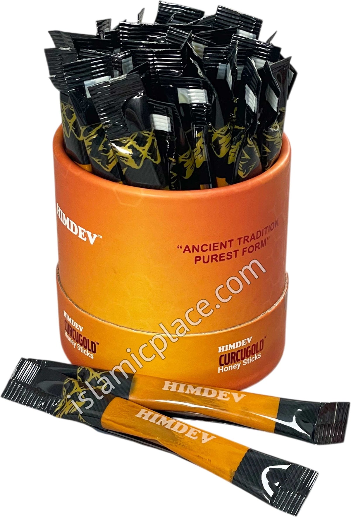 Curcugold Turmeric Honey Sticks with Termeric Curcumin BCM-95 Extract + Bioperine - 40 Sticks