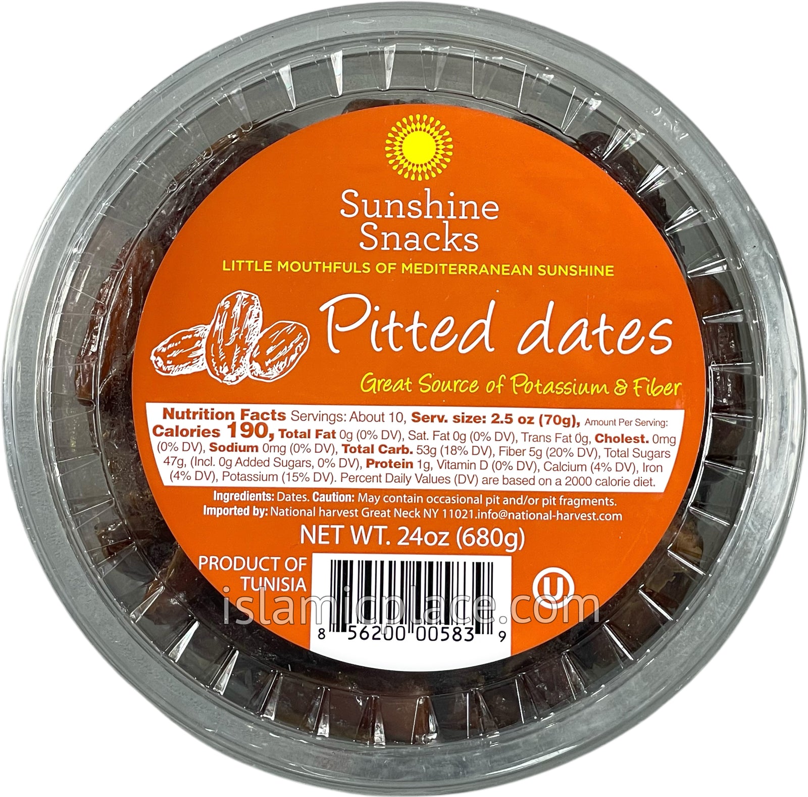 Imported Pitted Dates 24 oz