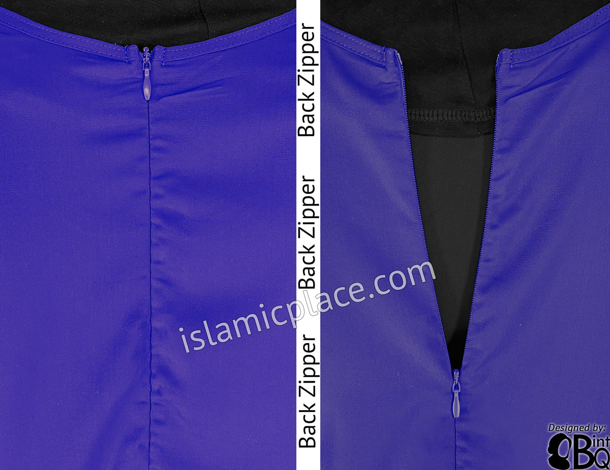 Cobalt - Basics Plain Abaya by BintQ