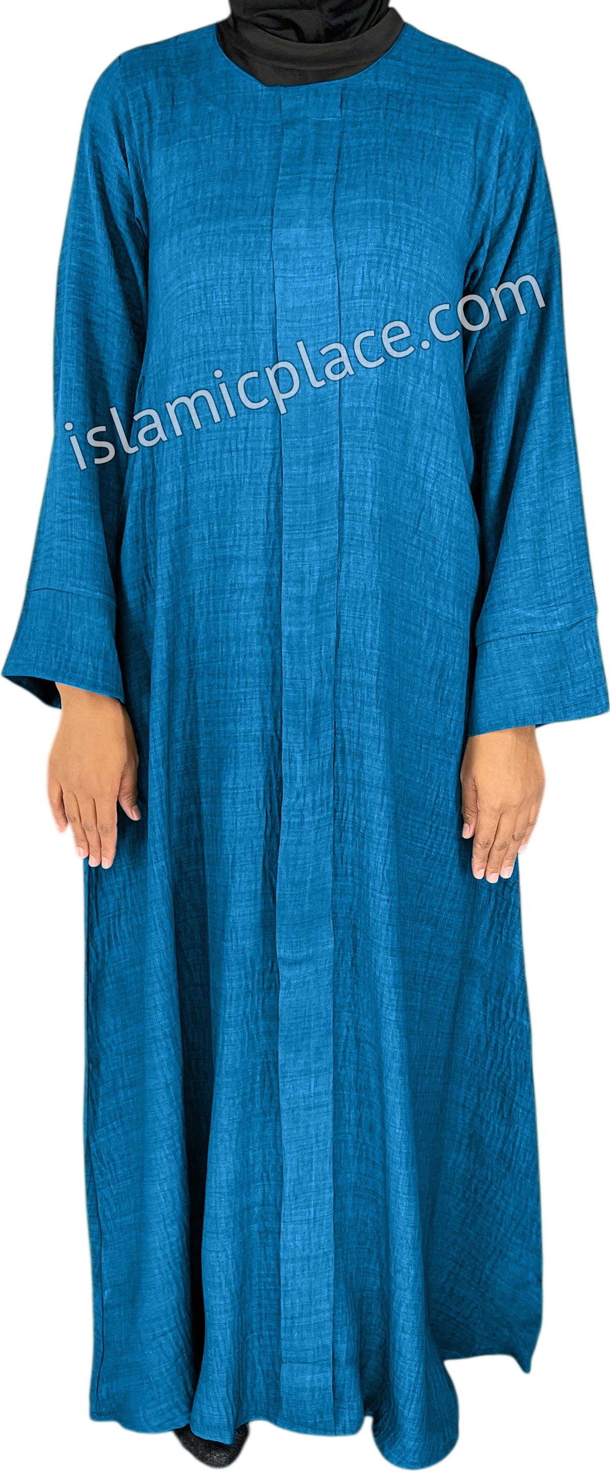 Aqua Blue - Layla Style Flowy Abaya