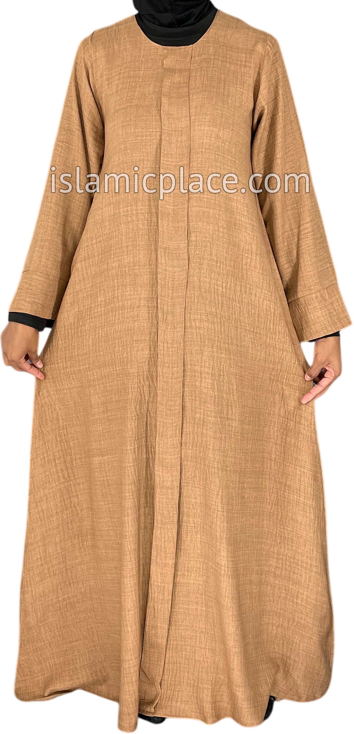 Caramel - Layla Style Flowy Abaya