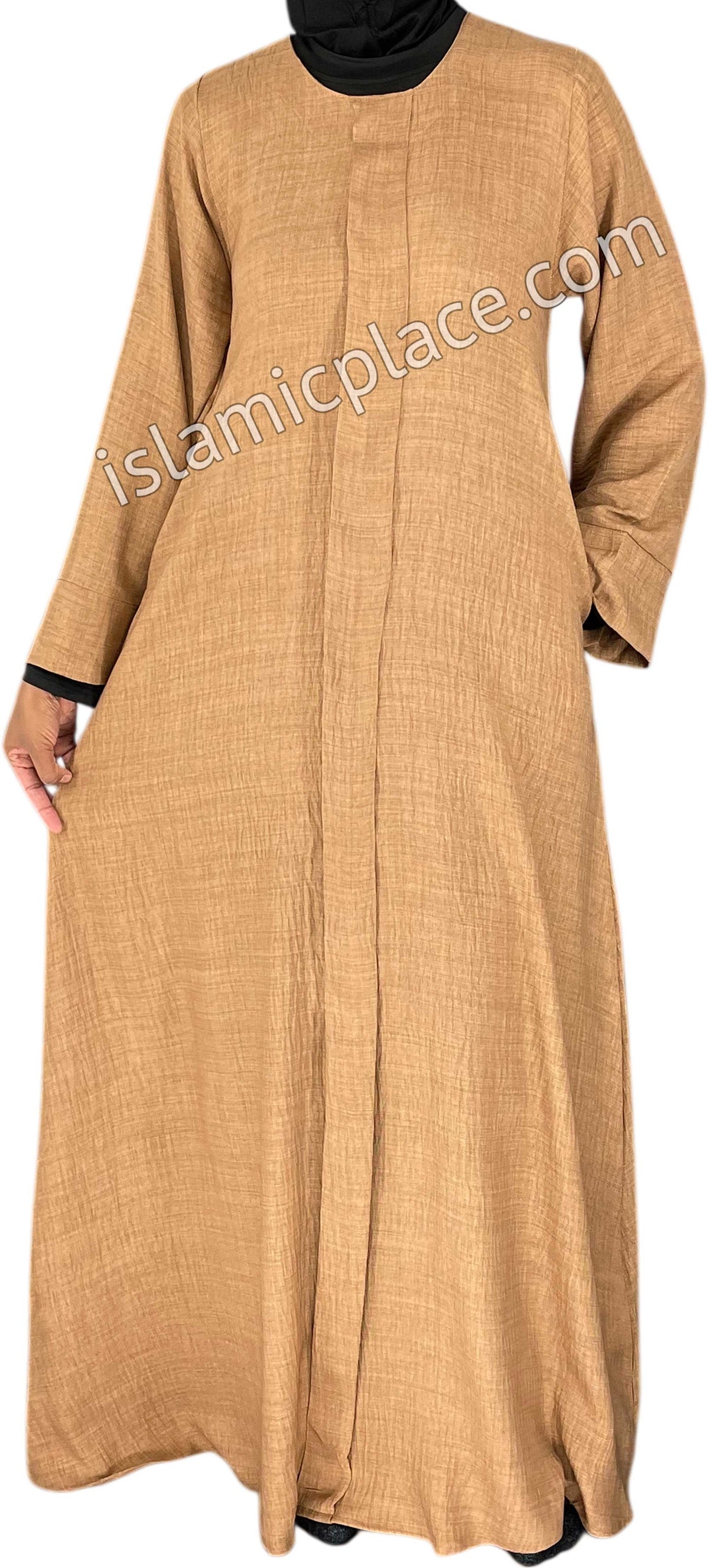 Caramel - Layla Style Flowy Abaya