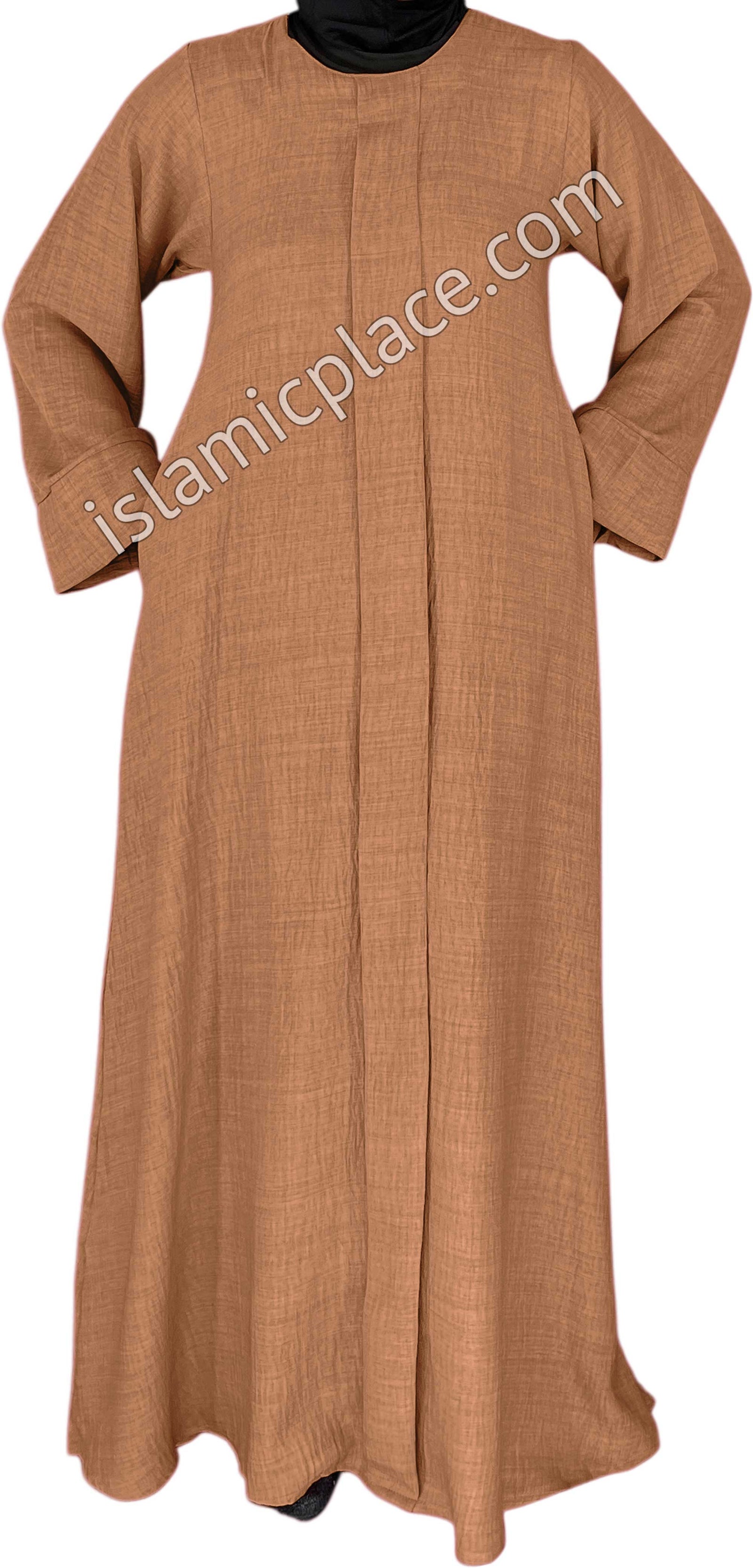 Glazed Pecan - Layla Style Flowy Abaya
