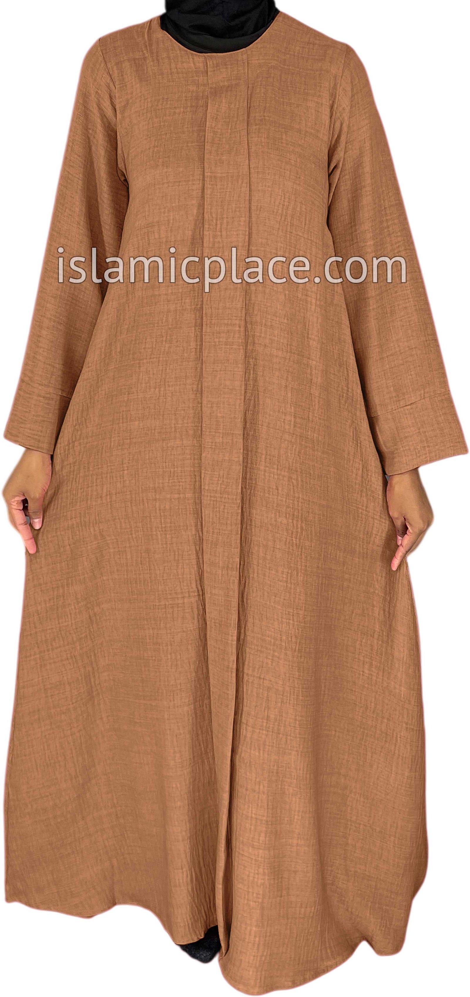 Glazed Pecan - Layla Style Flowy Abaya