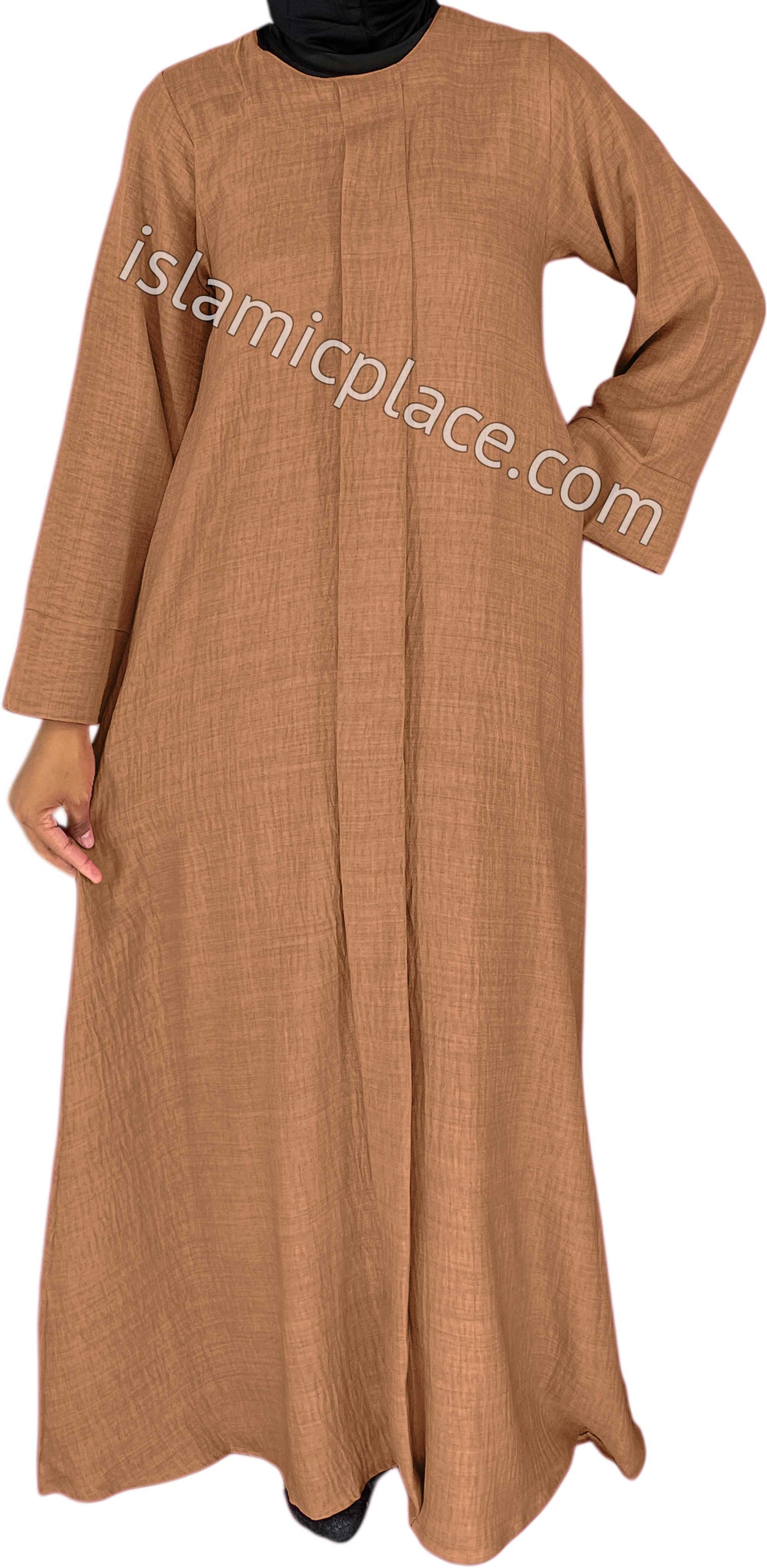 Glazed Pecan - Layla Style Flowy Abaya