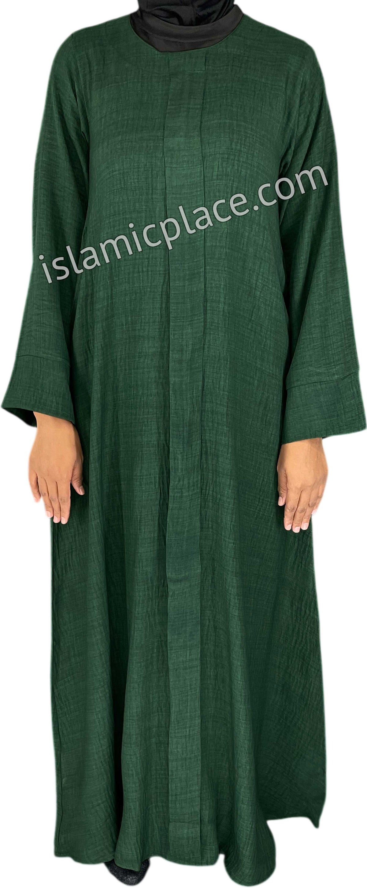 Hunter Green - Layla Style Flowy Abaya