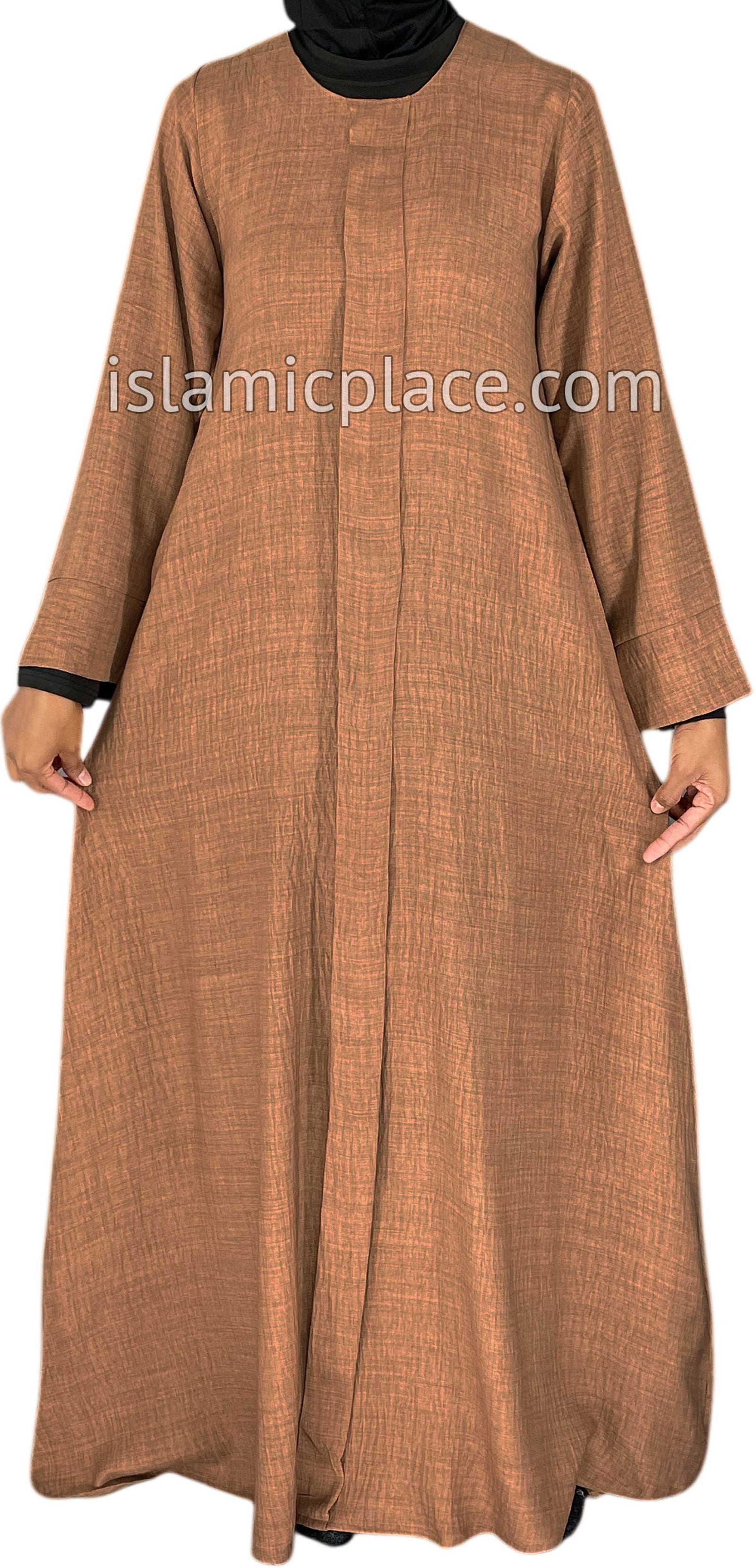 Mocha - Layla Style Flowy Abaya