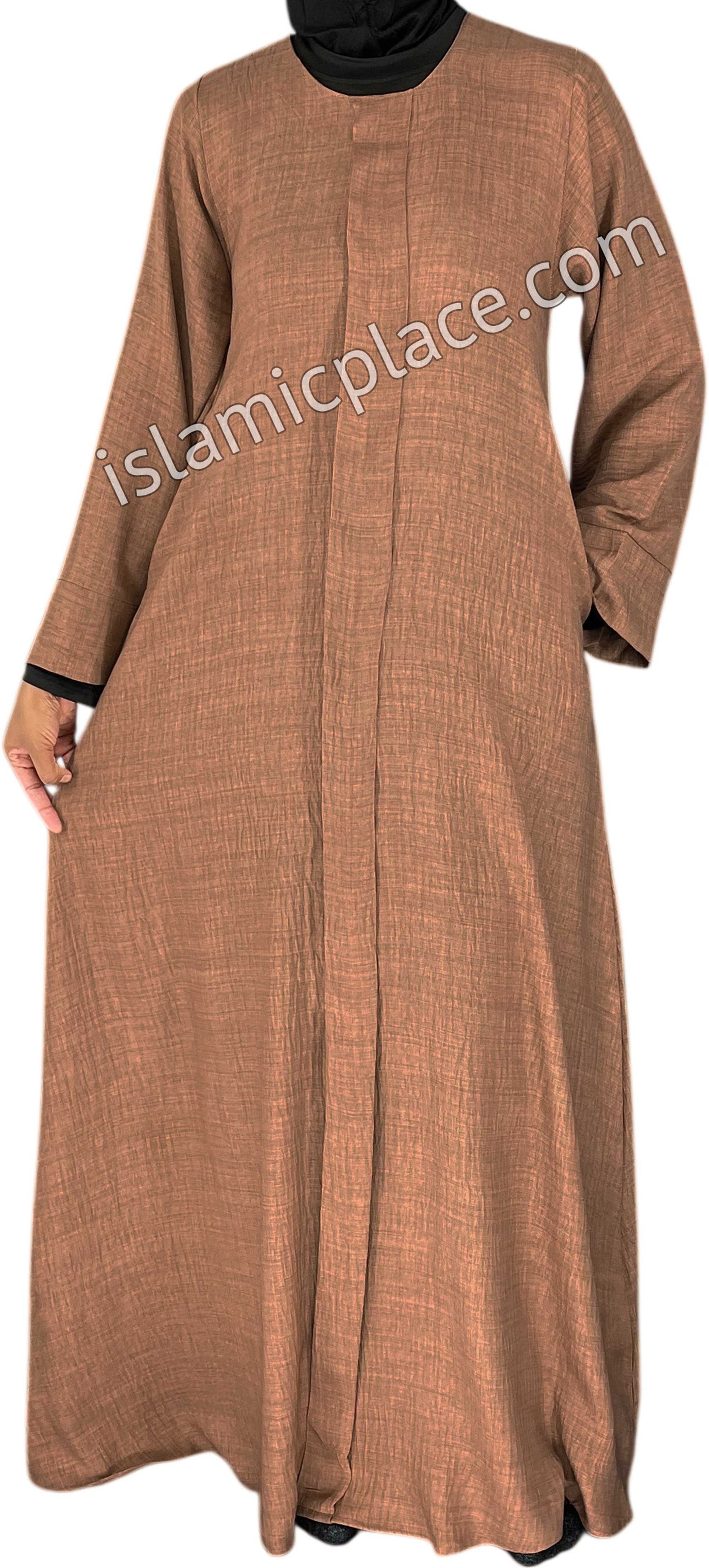 Mocha - Layla Style Flowy Abaya