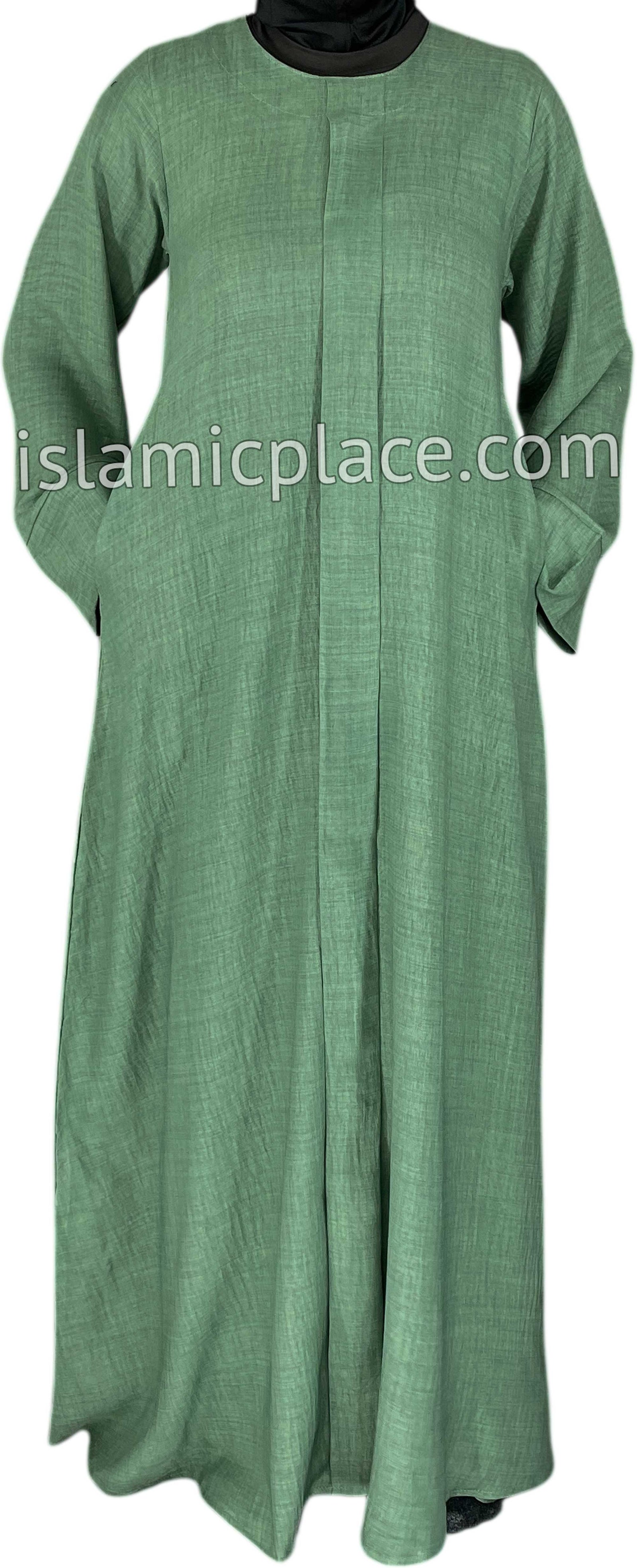 Sage Green - Layla Style Flowy Abaya