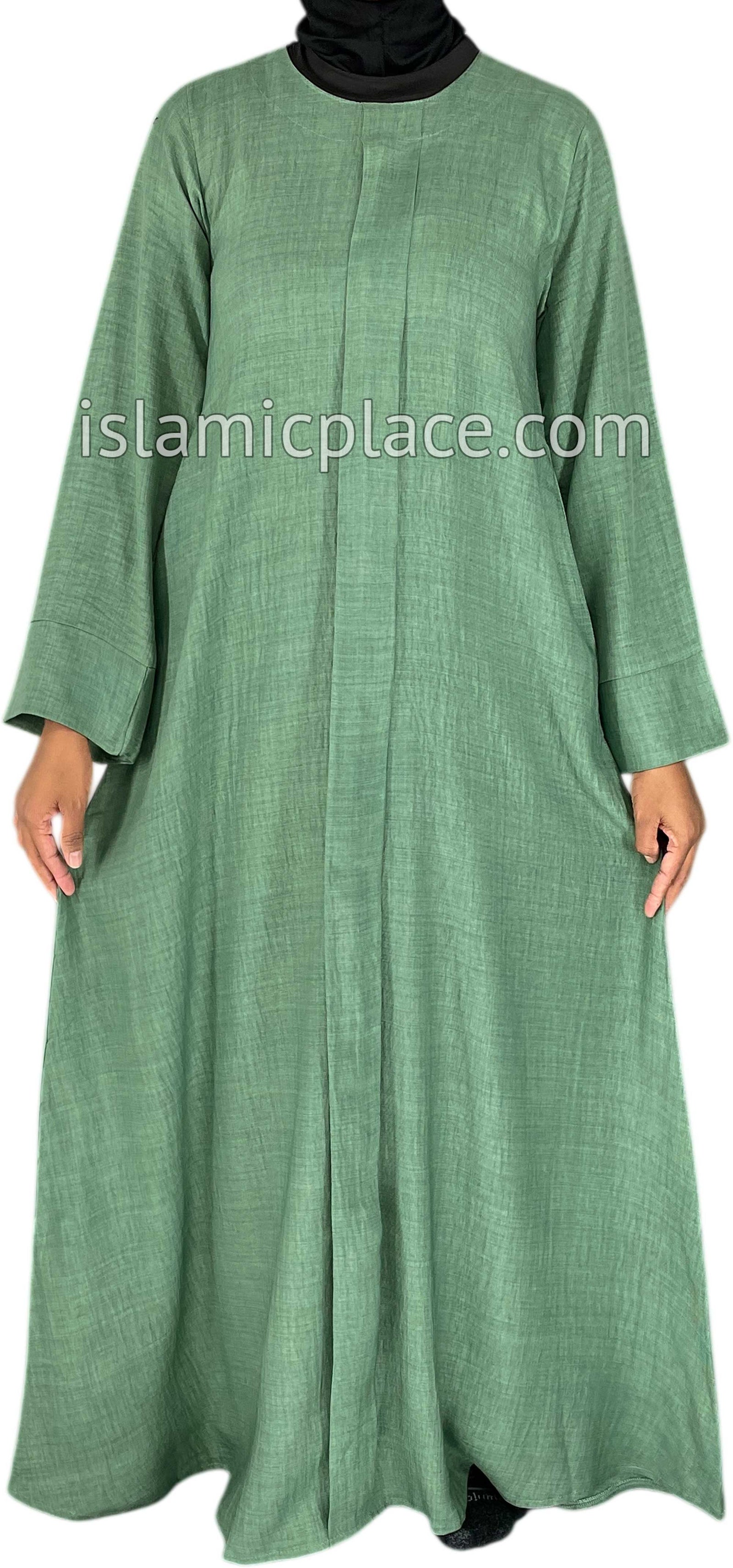 Sage Green - Layla Style Flowy Abaya
