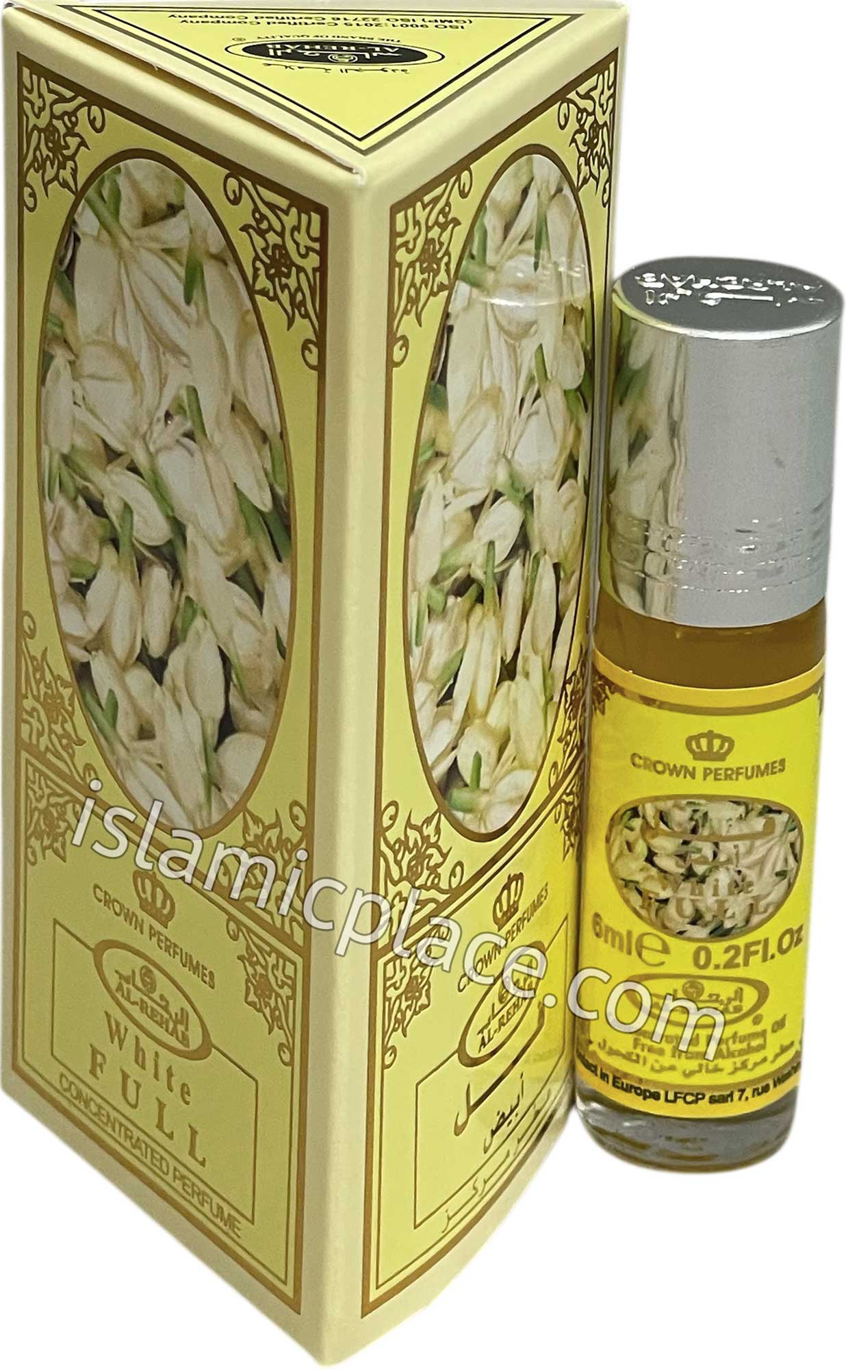 White Full - Perfume Oil by Al-Rehab Crown Perfumes 6ml Roll-on