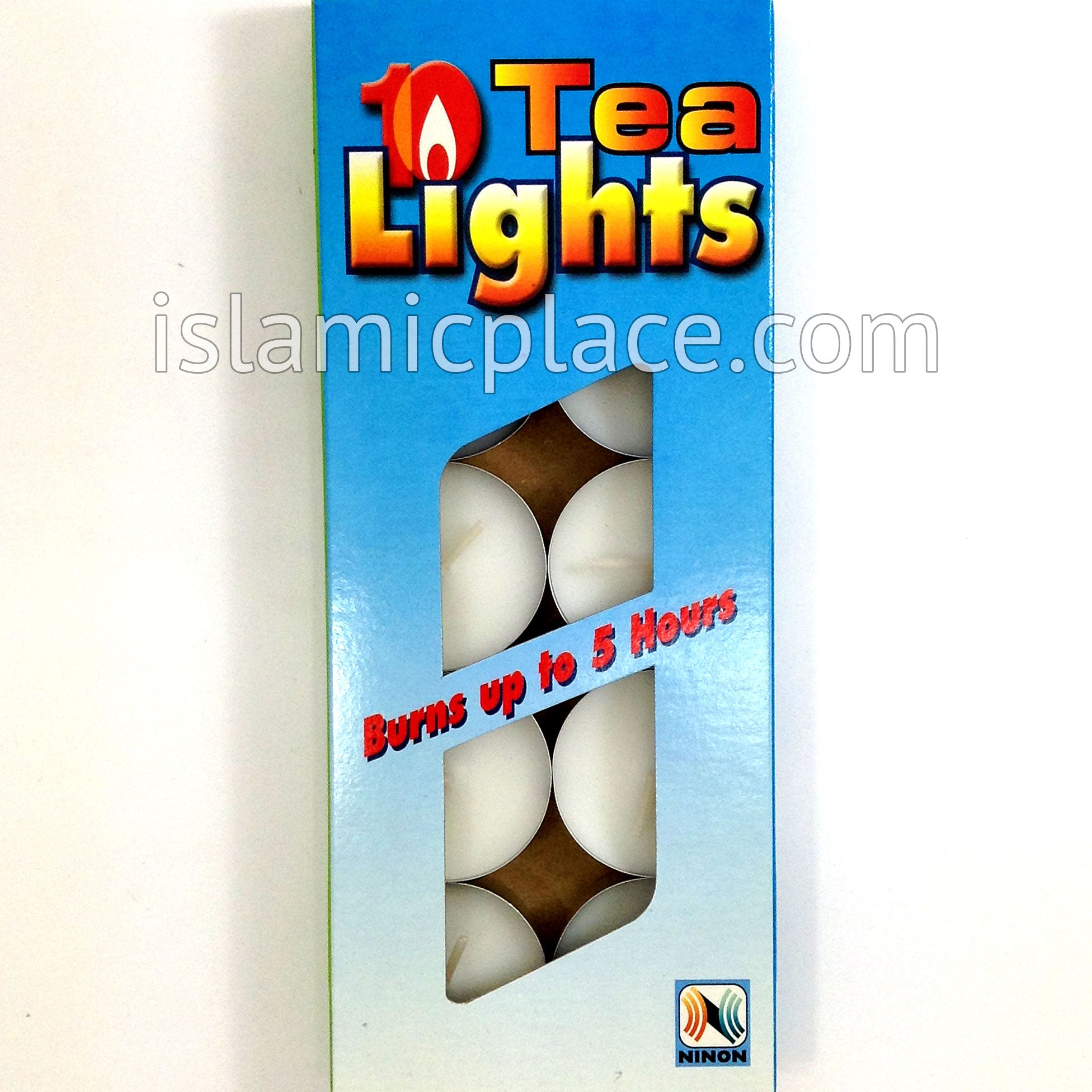 10 Tea Lights pack (Burns up to 5 Hours)