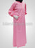 Rose Pink Athletic Style Hooded Abaya - BQ85