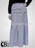 Pleated Sky Blue Skirt - BQ129