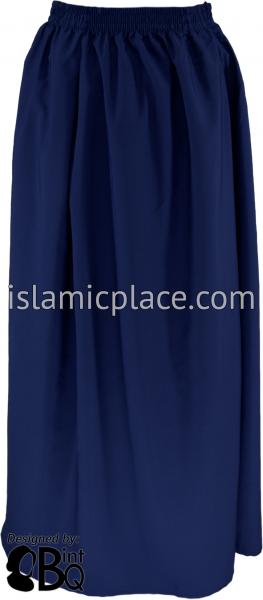 Navy - Basics Plain Skirt by BintQ