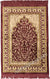 Dusty Rose Pink and Tan Prayer Rug with Petal Mihrab (Big & Tall size)