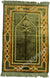 Olive and Gold Prayer Rug (Big & Tall size)