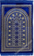 Royal Blue Prayer Rug With Mesmerizing Mihrab (Big & Tall size)