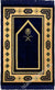 Navy Blue Prayer Rug with Saudi Design (Big & Tall size)