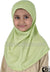 Mint Green Plain Girl size (2-piece) Hijab Al-Amira