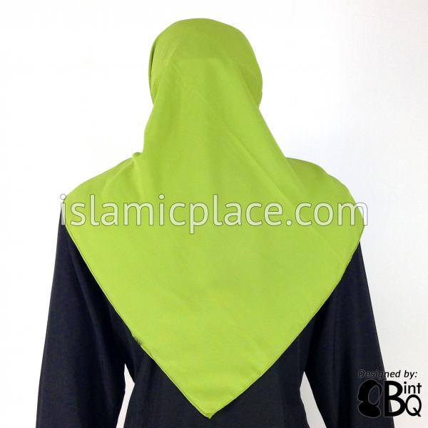 Light Olive Green - Georgette 45&quot; Square Khimar