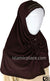 Brown - Dazzling Hijab Teen to Adult (Large)