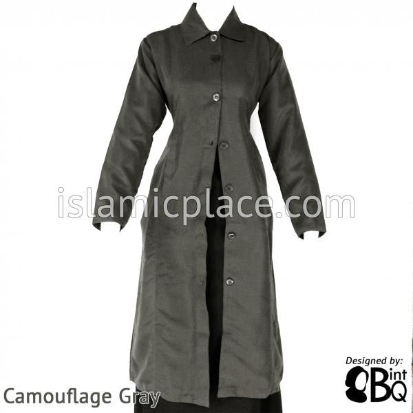 Camouflage Gray Professional Coat - BQ123