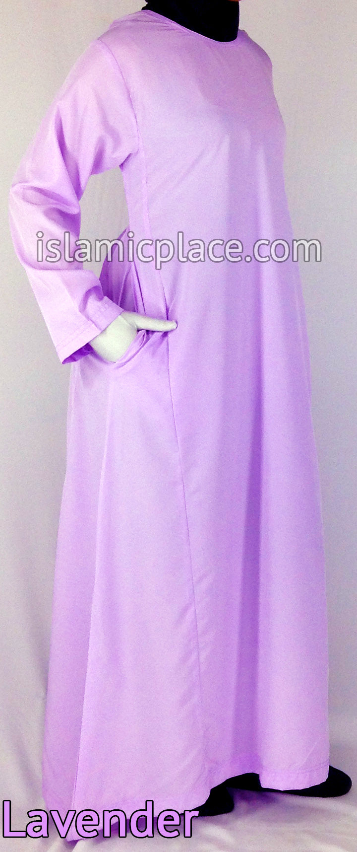 Lavender - Basics Plain Abaya by BintQ