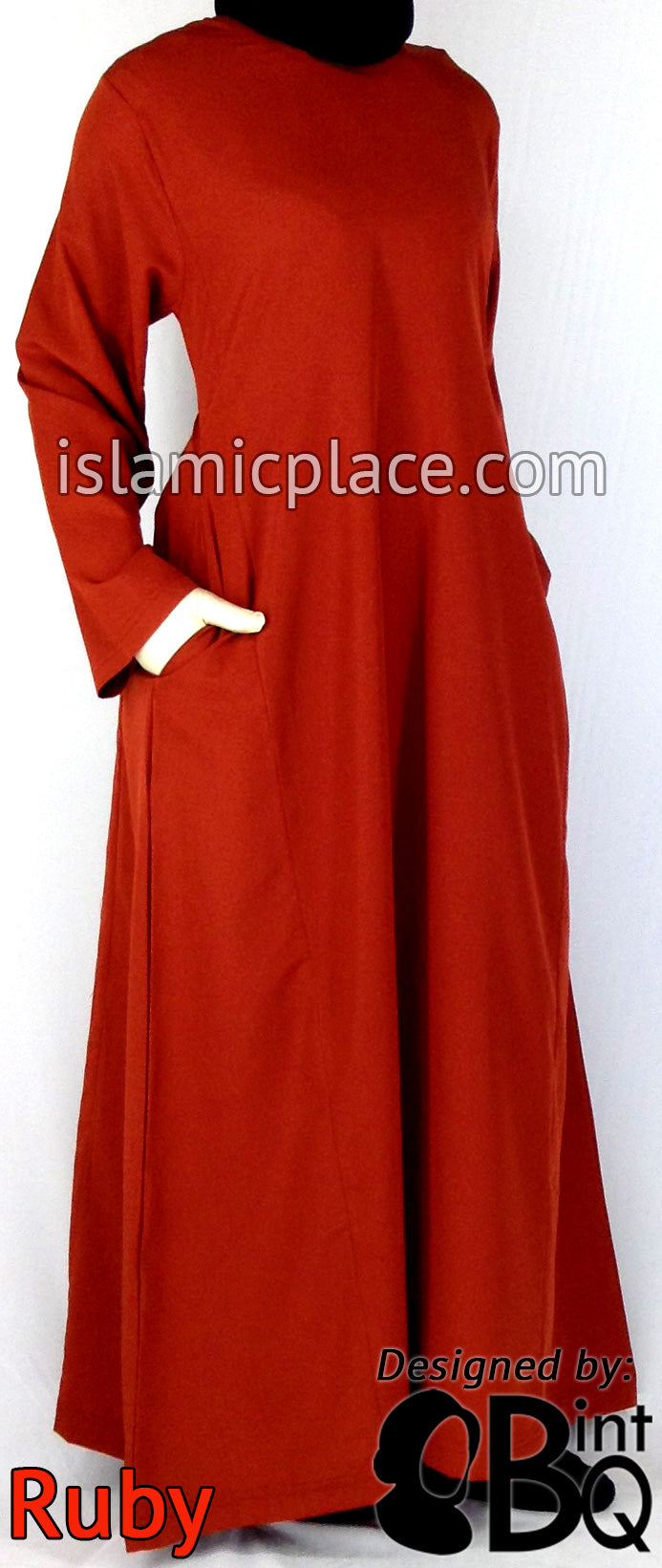 Ruby - Basics Plain Abaya by BintQ