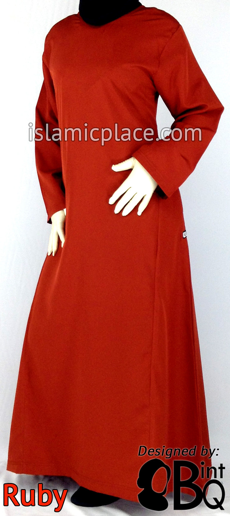 Ruby - Basics Plain Abaya by BintQ