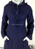 Navy Blue - Sakina Sporty Hooded Abaya by BintQ - BQ193