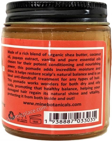 Coconut & Papaya Hair Pomade with Vanilla & Shea Butter