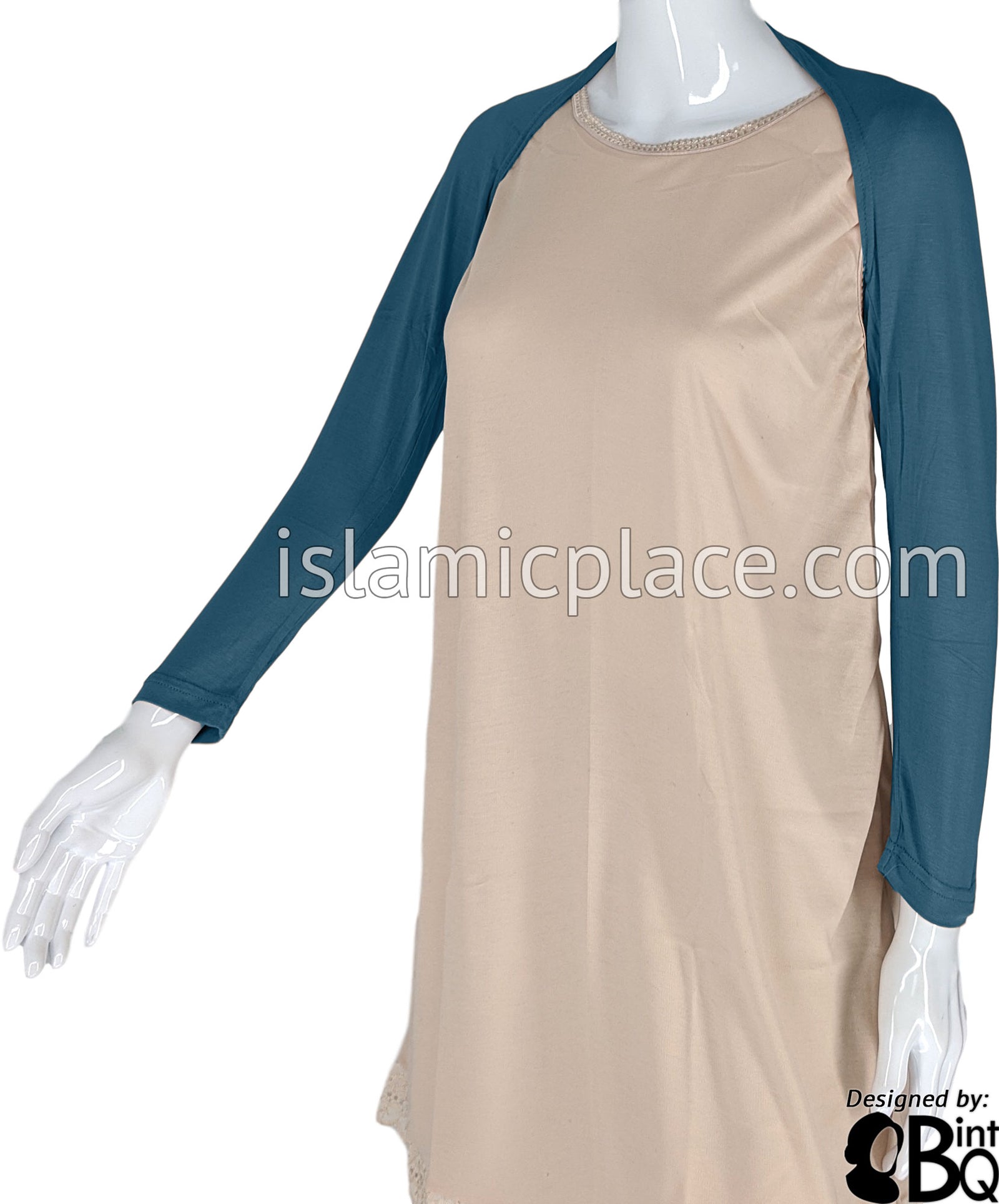 Steel Blue - Connected Full Bolero Sleeve