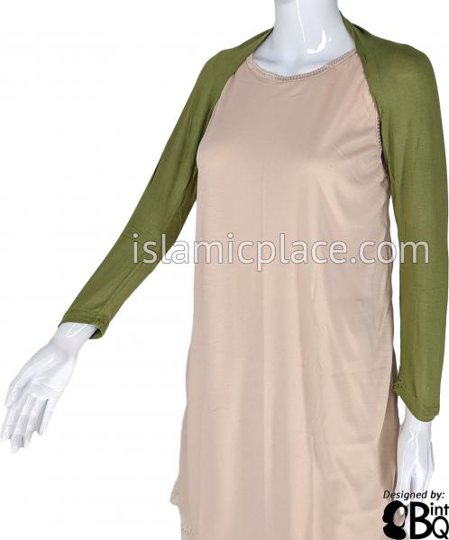 Camouflage Green - Connected Full Bolero Sleeve