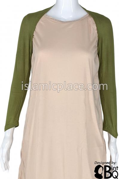 Camouflage Green - Connected Full Bolero Sleeve