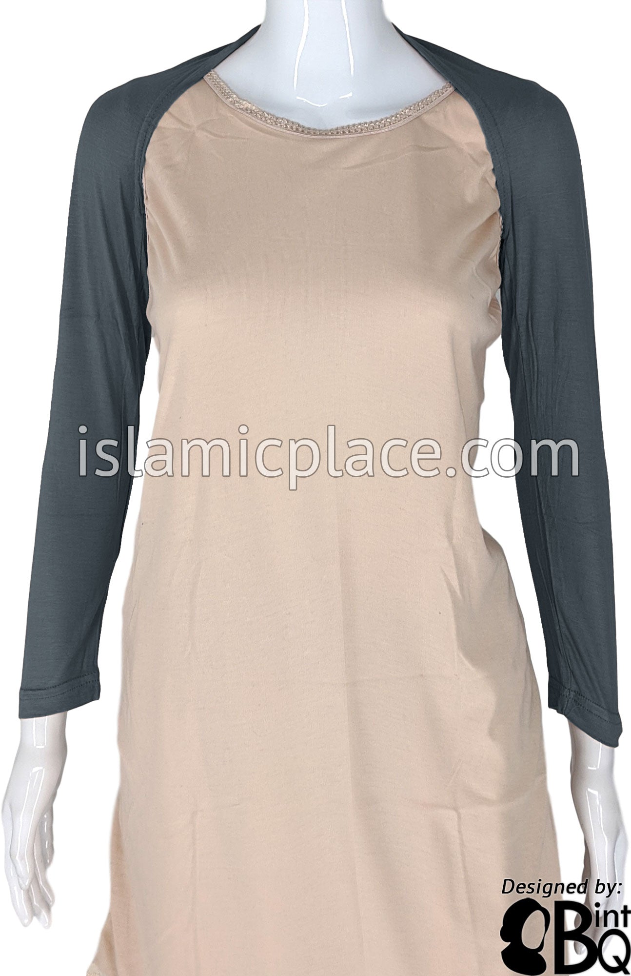 Graphite Gray - Connected Full Bolero Sleeve