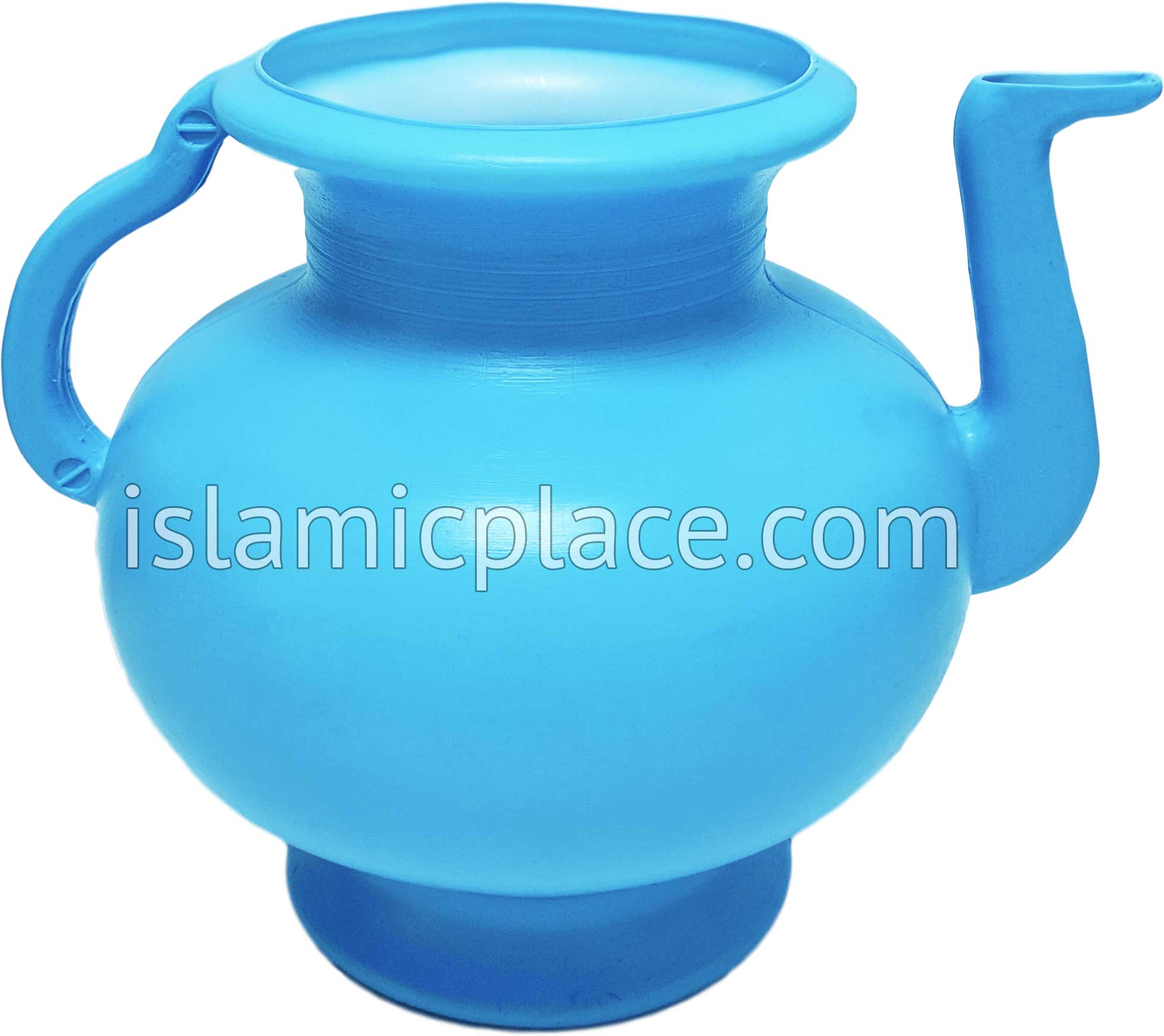 Plain Blue - Istinja Wudu Utensil (Lota) - The Islamic Place