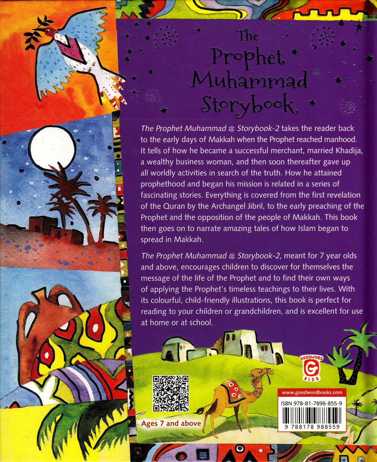 The Prophet Muhammad Storybook - Book 2 - Marriage, Prophethood and Early Days in Makkah (Hardback)